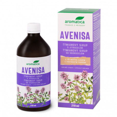 Avenisa – tymiánový sirup s jitrocelem