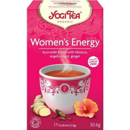Bio Energie ženy Yogi Tea 17 x 1,8 g - CZ-BIO-003