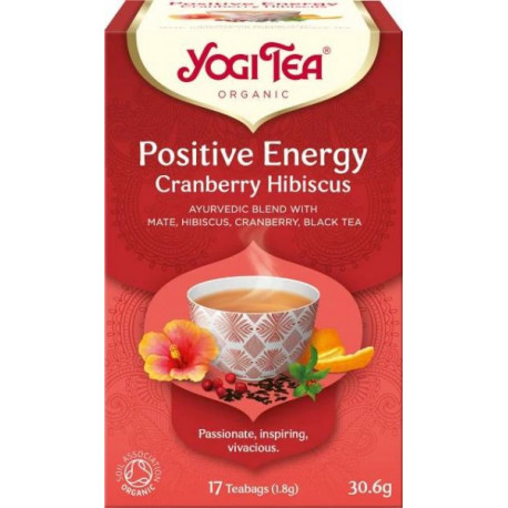 Bio Positivní energie Yogi Tea 17 x 1,8 g - CZ-BIO-003