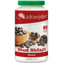 Shud Shilajit, mumio 90 tablet, 37,8g - CZ-BIO-003