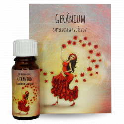 Esenciální olej Geránium