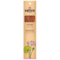 Vonné tyčinky Lotus 15 ks, Sattva
