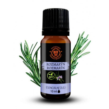 BIO 100% Esenciální olej Rozmarýn, 10 ml, Day Spa