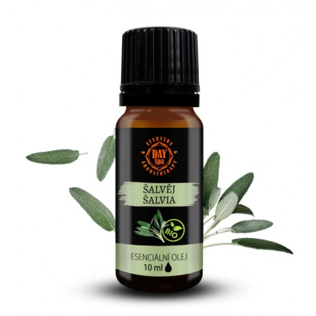BIO 100% Esenciální olej Šalvěj, 10 ml, Day Spa