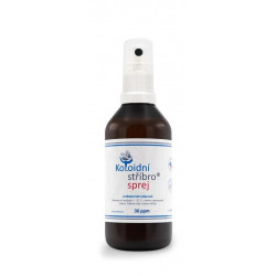 Koloidní stříbro sprej 100 ml - koncentrace 30ppm