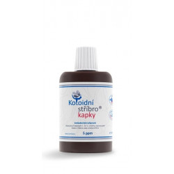 Koloidní stříbro kapky 50ml - koncentrace 10ppm