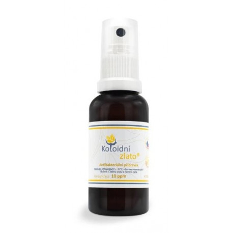 KOLOIDNÍ ZLATO 50 ML 10 PPM